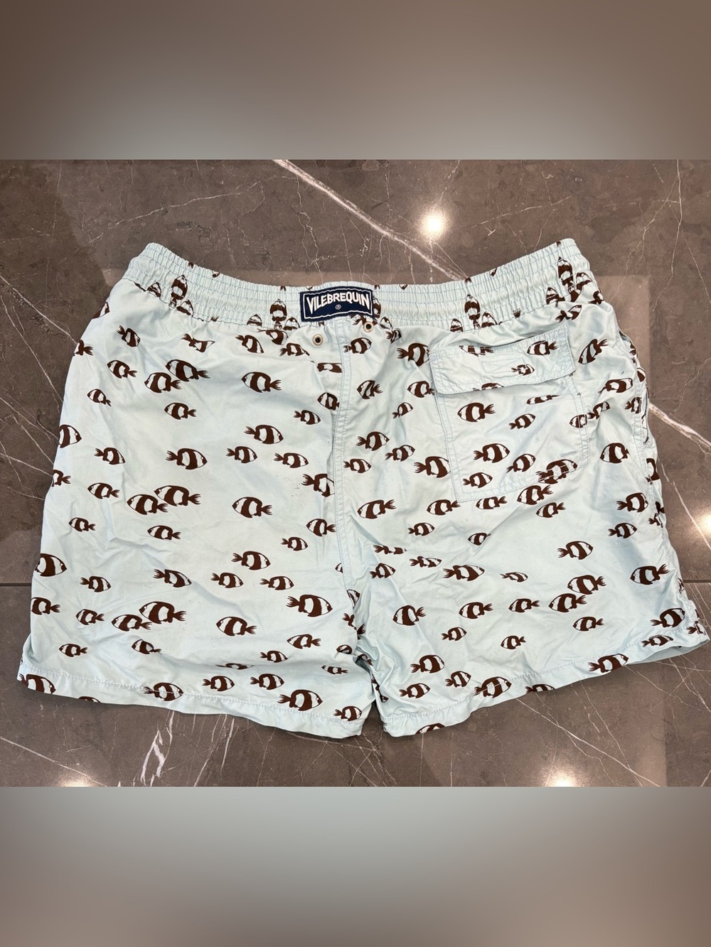 Men's Vilebrequin Swim Trunks XXL Fish Swimsuit